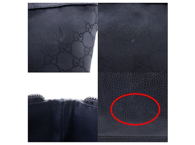 Borsa Tote Gucci GG 268640 Nero - vista 9