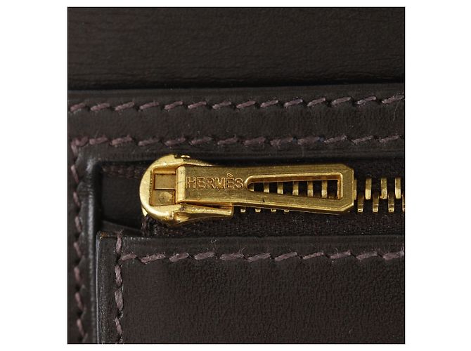 Hermès Bearn Long Wallet Braun - Ansicht 12