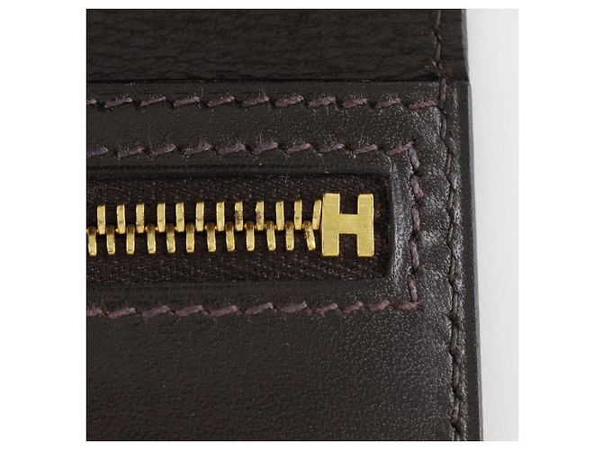 Hermès Bearn Long Wallet Braun - Ansicht 13