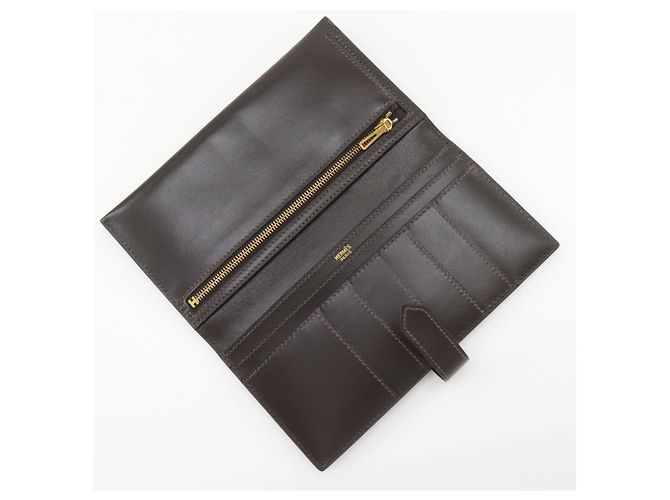 Hermès Bearn Long Wallet Braun - Ansicht 6