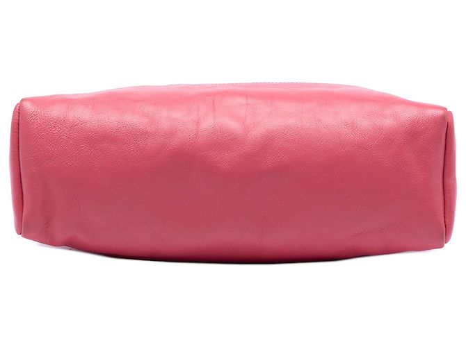 Borsa shopping Chanel Pink Small Quilted Shiny Aged Calfskin 31 Rosa - vista 3