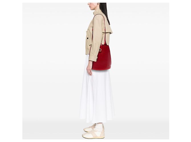Louis Vuitton Cluny Epi rosso - vista 6