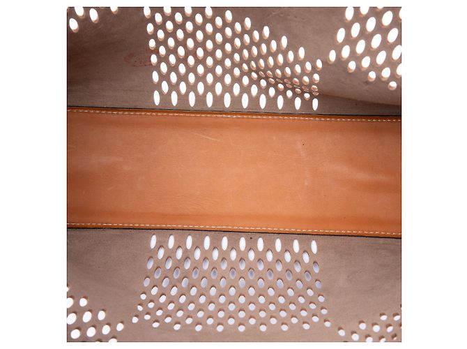 Louis Vuitton Tote Oversize Damier Brown Nomade North South Marrone - vista 4