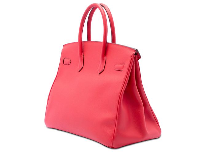 Hermès Red Epsom Birkin Retourne 35 Rosso - vista 2