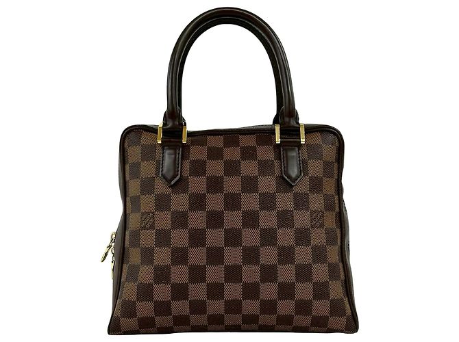 Louis Vuitton Marrone Damier Ebene Brera - vista 2