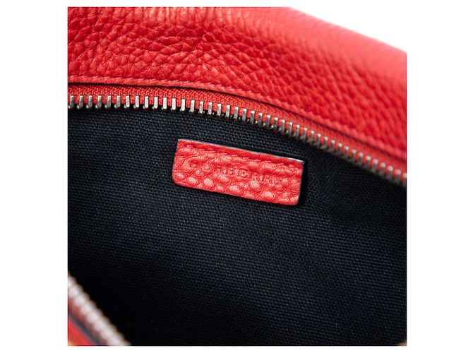 Burberry Borsa a tracolla Farley in tela Mega Check marrone Small Marrone chiaro - vista 5
