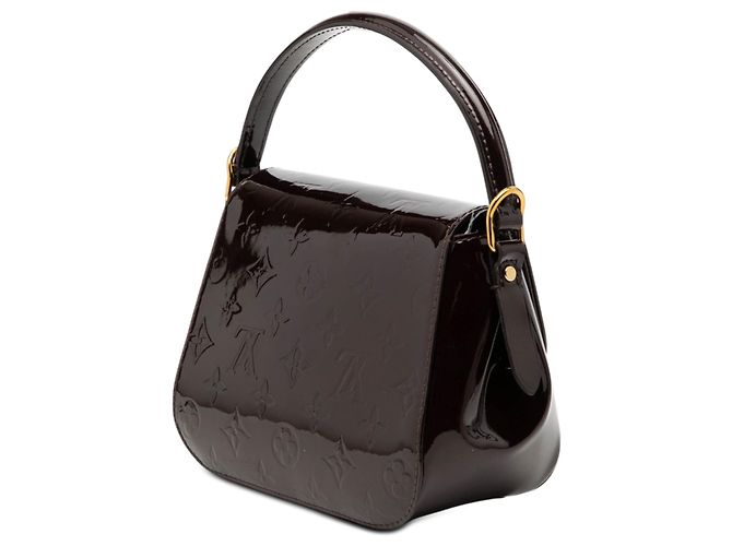 Louis Vuitton Pasadena Monogram Vernis Viola Porpora - vista 2