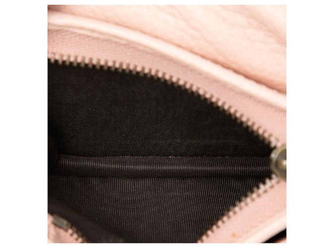 Cartera compacta Gucci de piel de becerro rosa Blind for Love - vista 5