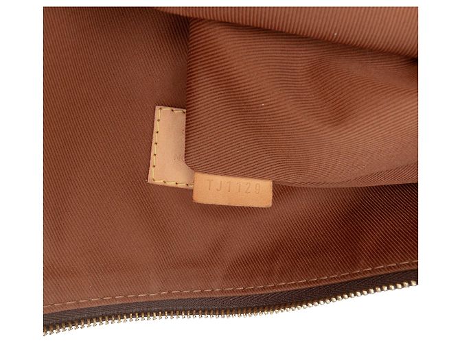 Louis Vuitton Marrón Monogram Etui Voyageur PM Castaño - vista 6