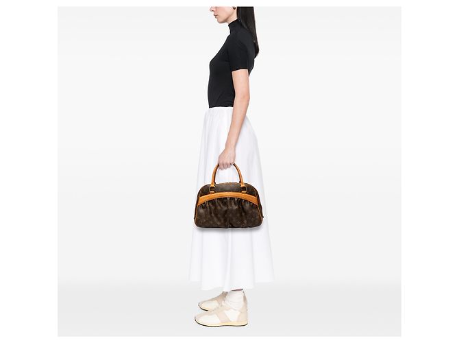 Louis Vuitton Marrone Monogram Mizi - vista 7