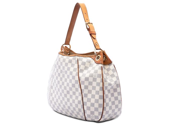 Louis Vuitton White Damier Azur Galliera PM Bianco - vista 2