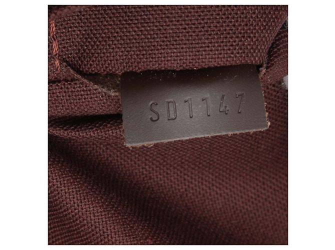 Louis Vuitton Marrone Damier Ebene Iena PM - vista 6