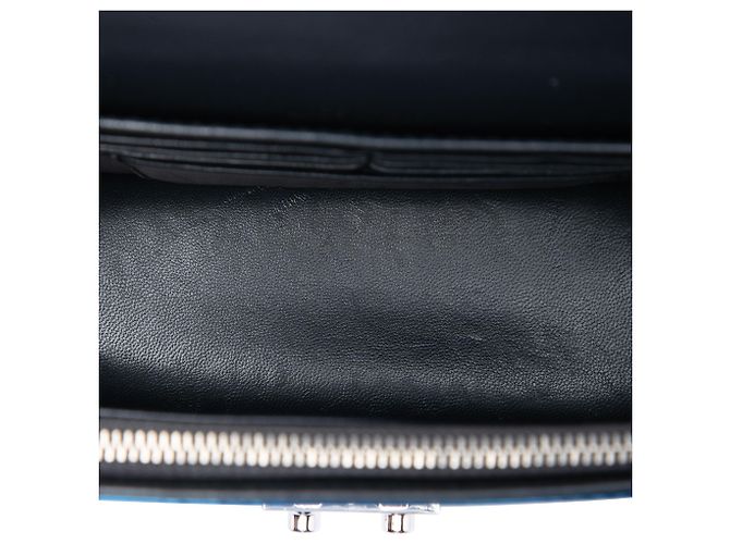 Miss Dior Promenade Crossbody in vernice blu Dior - vista 4