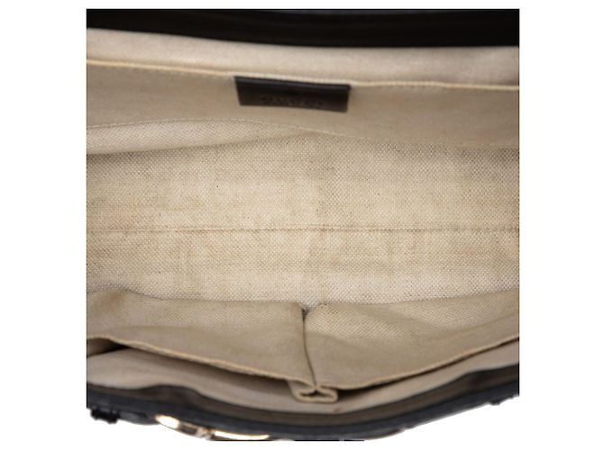 Borsa a tracolla Gucci Black Medium Guccissima Emily Nero - vista 4