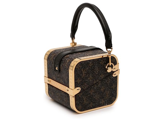 Borsa Louis Vuitton Brown Sea Treasure Monogram Satin Treasure Box Marrone - vista 2