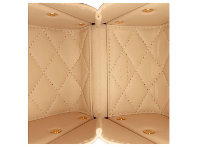 Borsa Louis Vuitton Brown Sea Treasure Monogram Satin Treasure Box Marrone - vista 4