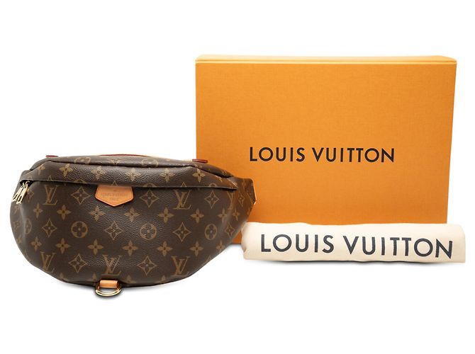 Bumbag Louis Vuitton Marrone Monogram - vista 7