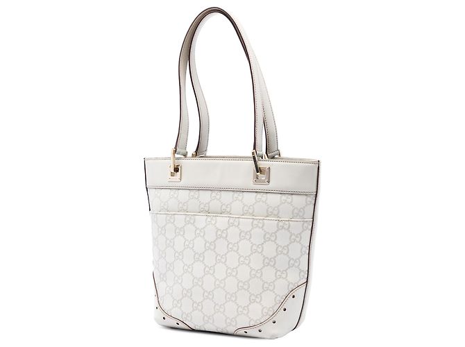 Gucci Mini Guccissima Punch Tote in Weiß - Ansicht 2