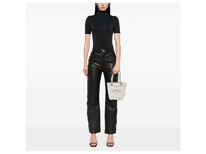 Gucci Mini Guccissima Punch Tote in Weiß - Ansicht 6