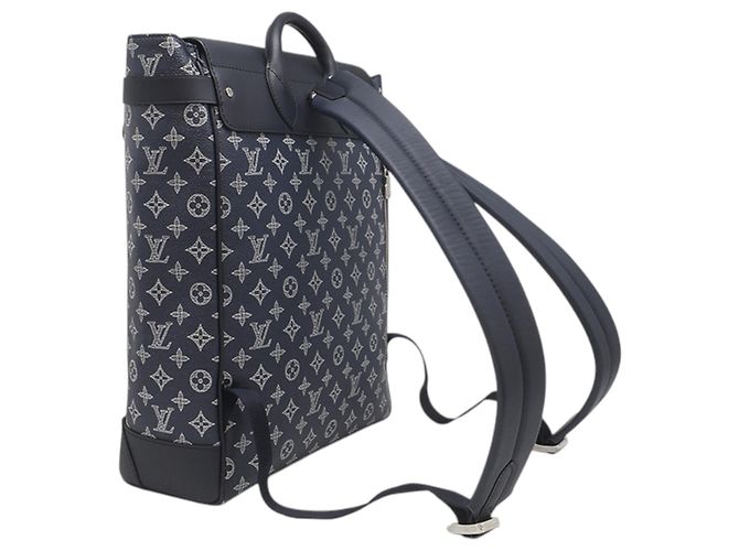 Twist Zaino Louis Vuitton Blue Chapman Brothers Monogram Savane Steamer Blu navy - vista 2
