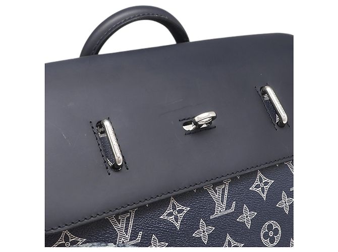 Twist Zaino Louis Vuitton Blue Chapman Brothers Monogram Savane Steamer Blu navy - vista 8