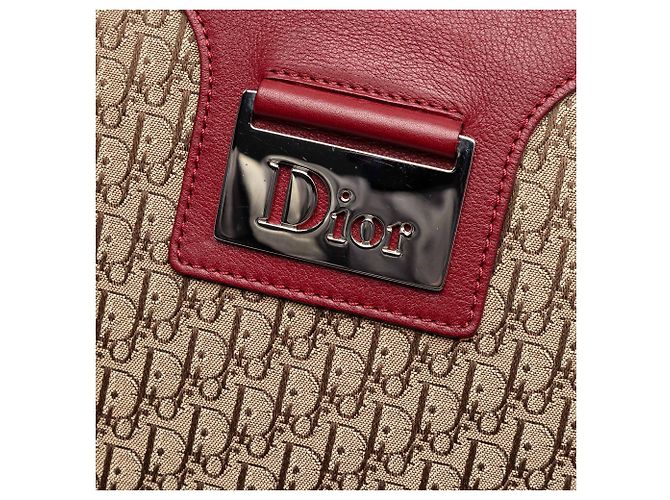 Dior Beige Diorissimo Trotter Canvas Street Chic Crossbody - vista 5
