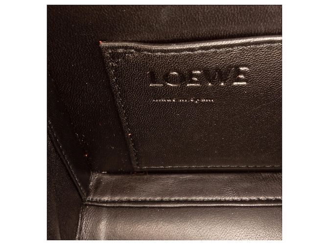 LOEWE Borsa a mano Tokyo Postal in piccola pelle arancione Rosso - vista 6