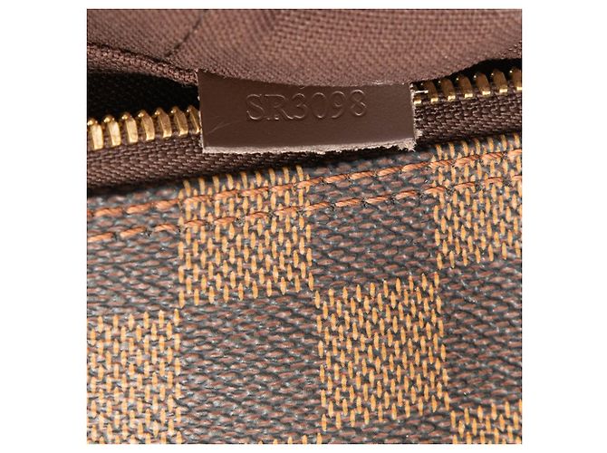 Louis Vuitton Marrone Damier Ebene Naviglio - vista 6