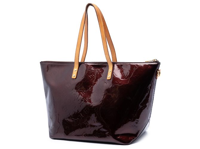 Louis Vuitton Purple Monogram Vernis Bellevue GM Porpora - vista 2