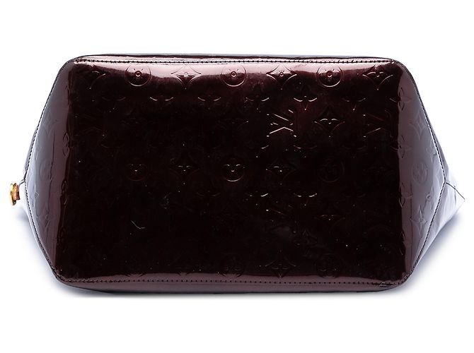 Louis Vuitton Purple Monogram Vernis Bellevue GM Porpora - vista 3