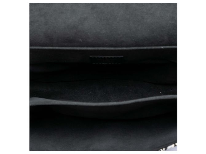 Pochette Metis Louis Vuitton in jacquard monogram nero Since 1854 - vista 4
