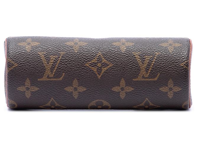 Louis Vuitton Marrone Monogram Papillon Pochette - vista 3
