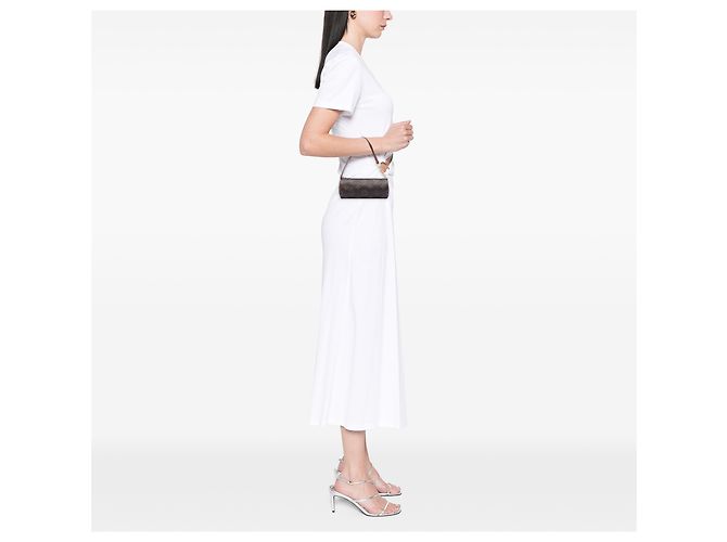 Louis Vuitton Marrone Monogram Papillon Pochette - vista 6