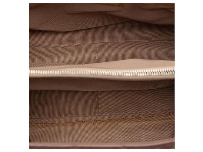 Chanel Brown Caviar Grand Shopping Tote Marrone - vista 4