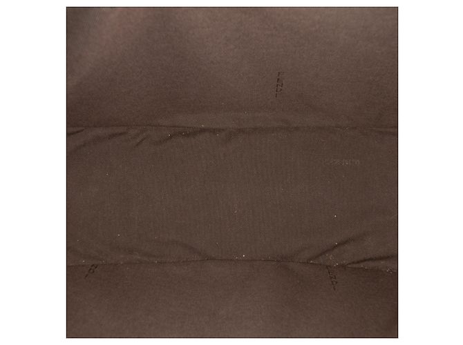 Fendi Hobo Fendigraphy in pelle metallizzata oro Small D'oro - vista 4