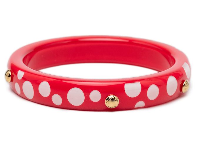 Bracciale Louis Vuitton Red Yayoi Kusama Dot Infinity PM Rosso - vista 2