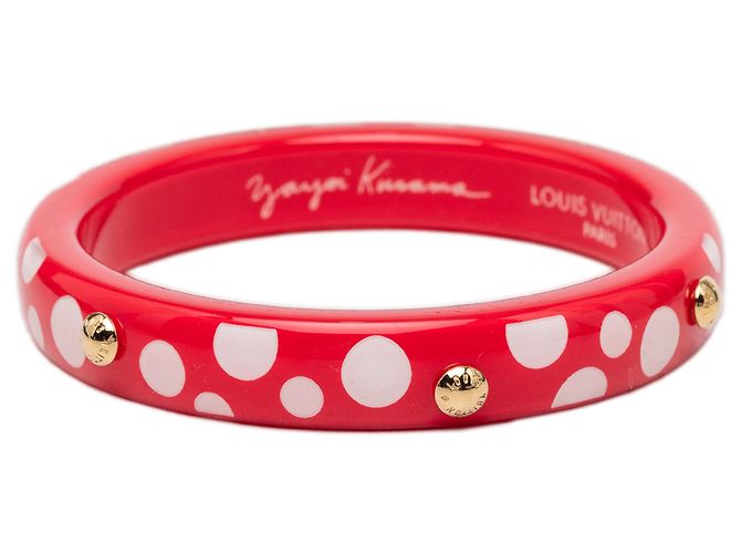 Bracciale Louis Vuitton Red Yayoi Kusama Dot Infinity PM Rosso - vista 3