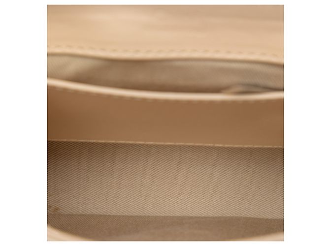 Borsa Chloé Beige Mini Calfskin C Satchel - vista 4