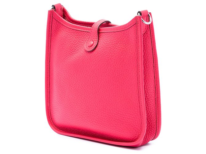 Hermès Pink Clemence Evelyne I TPM Rosa - vista 2