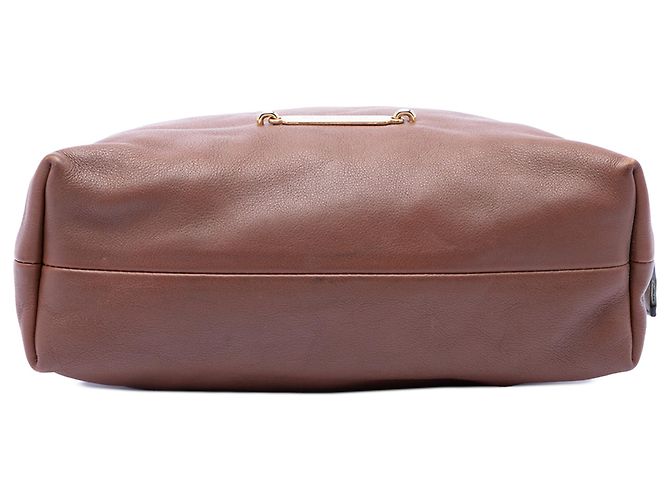 Borsa a tracolla Little Crush in tela House Check marrone e pelle di vitello Burberry - vista 3