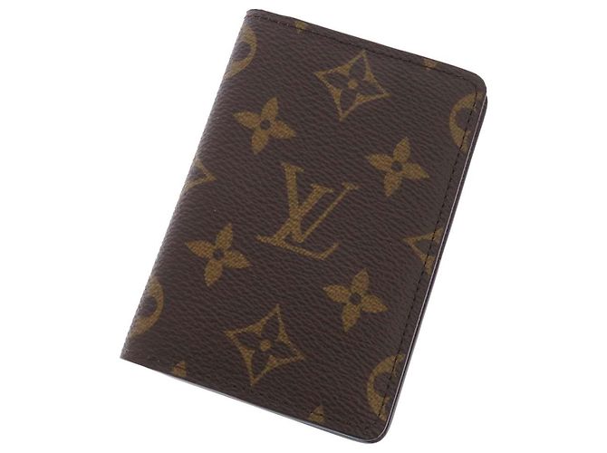 Louis Vuitton Brown Monogram Pocket Organizer - view 2
