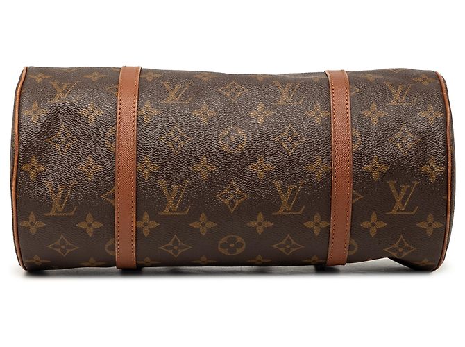 Louis Vuitton Marrone Monogram Papillon 30 - vista 3