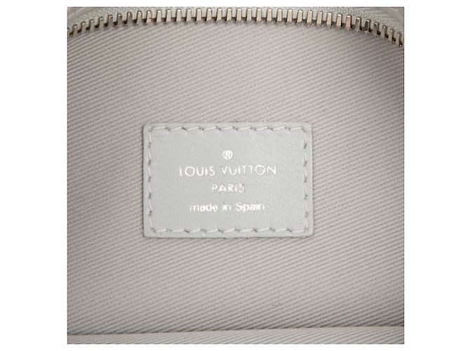 Louis Vuitton Gray Monogram Antartica Double Flat Messenger Castaño Gris - vista 6