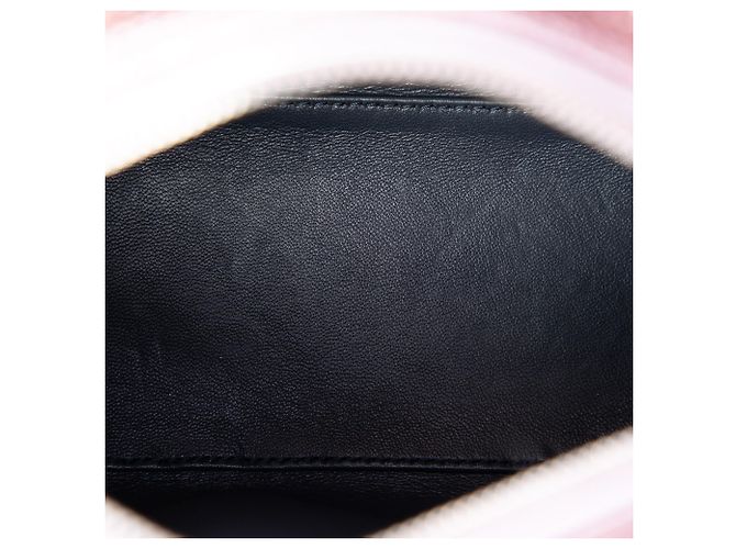 Dior Purple Medium Metallic Patent Microcannage Lady Dior Porpora - vista 4