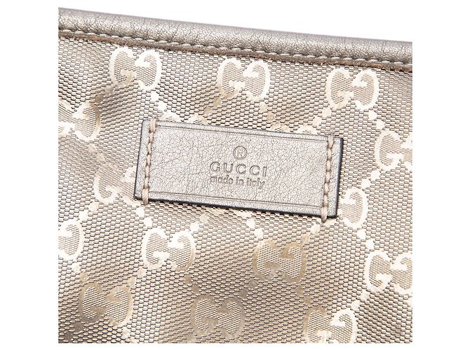 Tote Gucci Gold Medium GG Imprime D'oro - vista 5