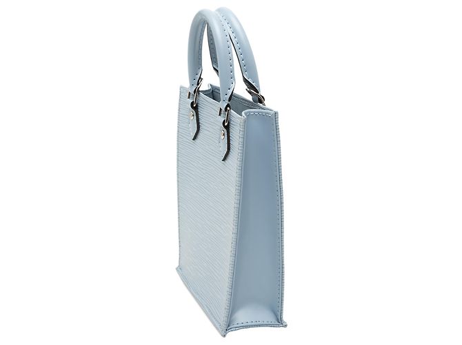 Louis Vuitton Petit Sac Plat Epi azul Azul claro - vista 2