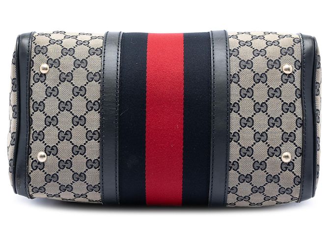 Borsa Boston Joy in GG Canvas beige Medium di Gucci - vista 3