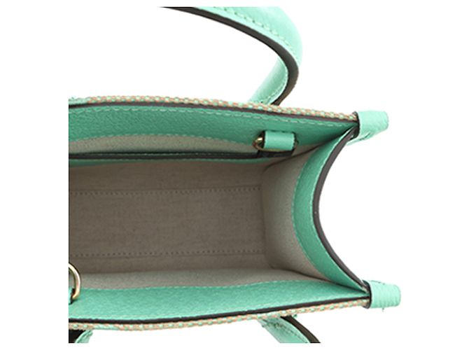 Borsa Satchel Gucci Beige Mini Jumbo GG Canvas Interlocking G - vista 4