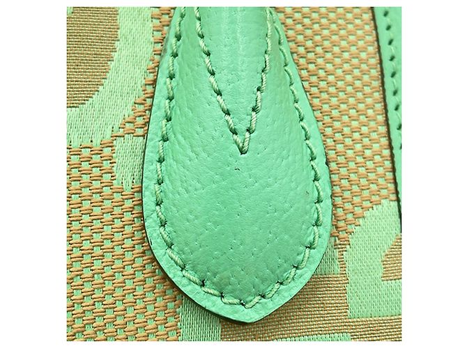 Borsa Satchel Gucci Beige Mini Jumbo GG Canvas Interlocking G - vista 6