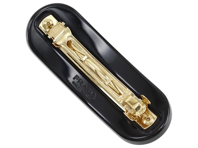 Fermaglio Bijou Logo PRADA Prada Nero - vista 2